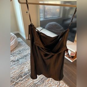 White fox boutique modern romance mini dress